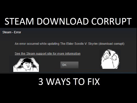 Steam corrupt download fix windows 7