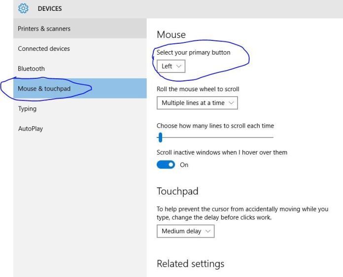 How To Change Mouse Button Functions Windows 10